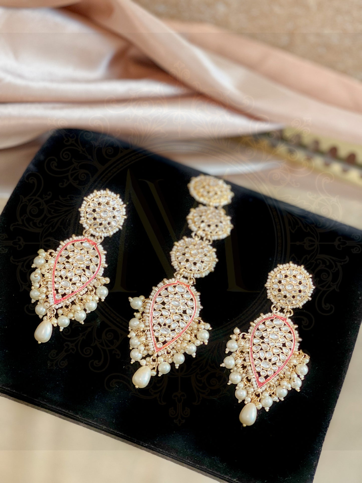 Shama Earring & Teeka Set
