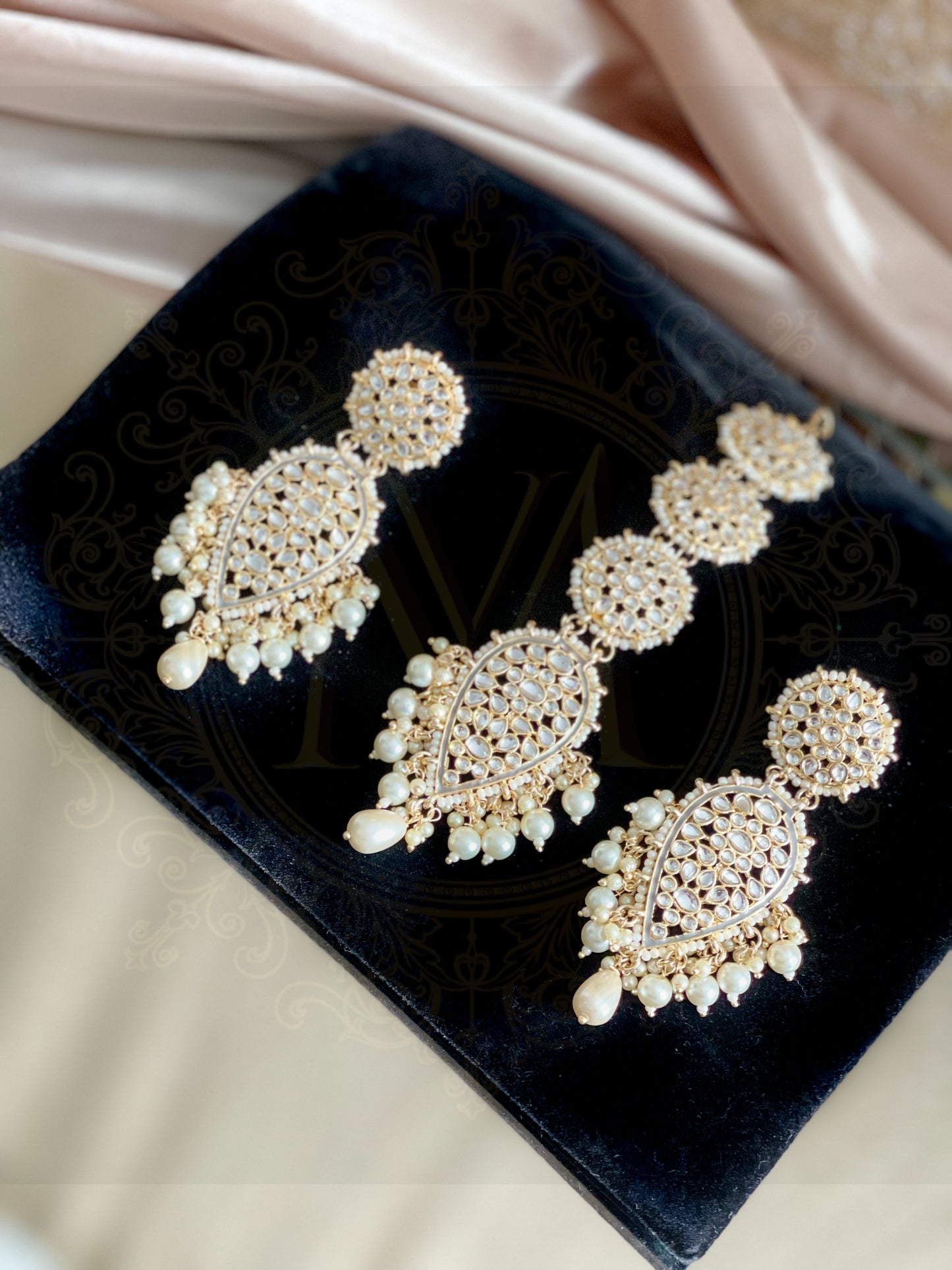 Shama Earring & Teeka Set