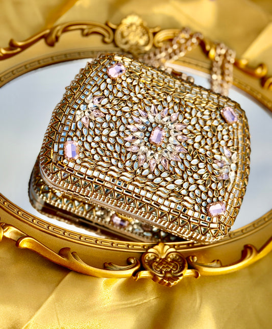 Zahra Kundan Evening Purse